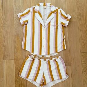 Madewell Striped Pajama Set
